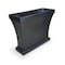 Mayne Bordeaux Trough Planter - Black 8890-B - alternate 5